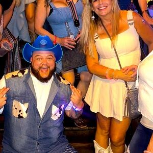 Overall mini dress off white